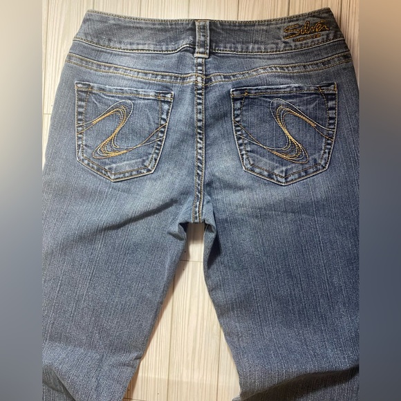 Silver Bootcut Jeans size 28/32 - Picture 4 of 8